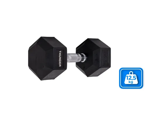 Гантель шестигранна 12,5 кг THUNDER