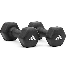 Гантелі Adidas Dumbbells чорний 5 кг, чорні