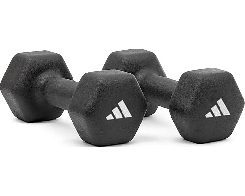 Гантелі Adidas Dumbbells чорний 5 кг, чорні