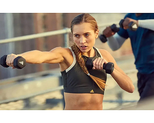 Гантелі Adidas Dumbbells чорний 5 кг, чорні