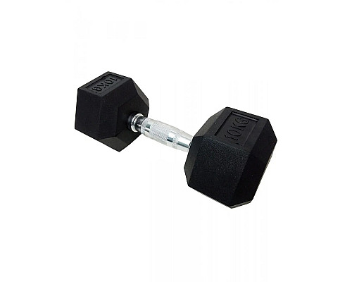 Гантель шестигранна HouseFit DD 6442-10, 10 кг