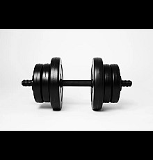 Гантелі розбірні WCG 2 х 10 кг чорні