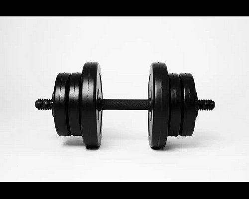 Гантелі розбірні WCG 2 х 10 кг чорні