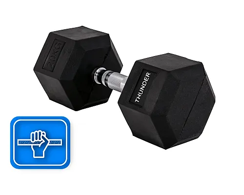 Гантель шестигранна 20 кг THUNDER