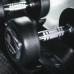 Прогумована гантель 15 кг Bauerfitness AC-1246