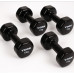 Гантелі вінілові York Fitness 2 х 5 кг, чорні
