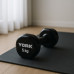 Гантелі вінілові York Fitness 2 х 5 кг, чорні