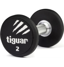 Гантель Tiguar TI-WHPU0020 прогумована 1 х 2 кг