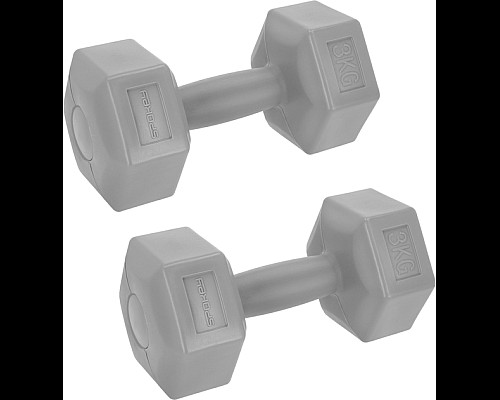 Гантелі вінілові Spokey MONSTER 2 x 3 кг