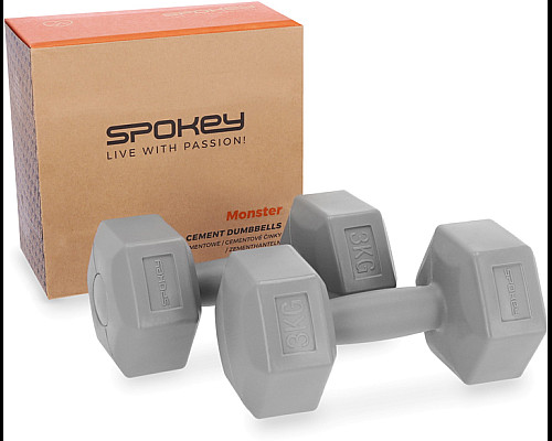 Гантелі вінілові Spokey MONSTER 2 x 3 кг