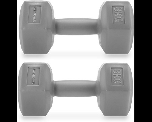 Гантелі вінілові Spokey MONSTER 2 x 3 кг