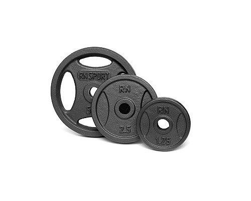 Гантель розбірний металевий RN-Sport на 8,5 кг (RN_QTR8.5)