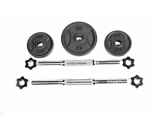 Гантель розбірна металева RN-Sport RN_QTR8.5, 8,5 кг