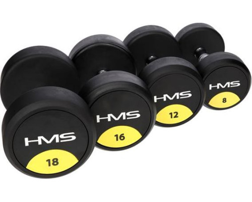 Гантель прогумована HMS ‎‎HG PRO 37,5 кг