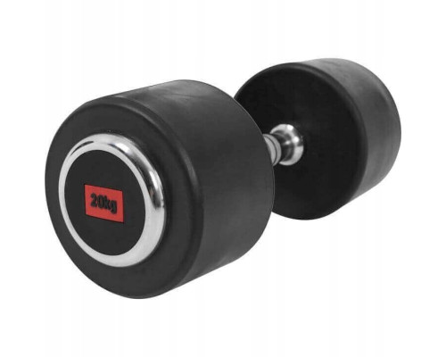 Гантель прогумована Gorilla Sports 20 кг