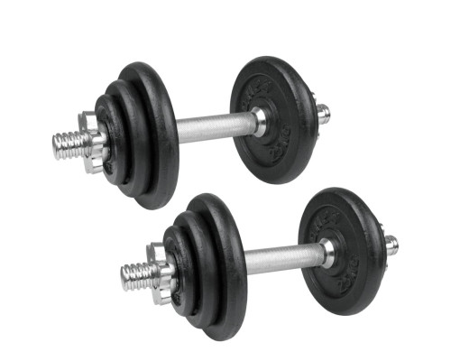 Чавунні гантелі Spokey Egir 2 x 10 кг