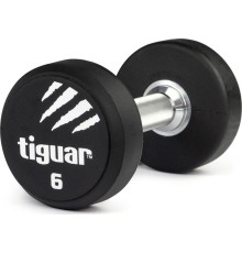 Гантель Tiguar TI-WHPU0060 прогумована 1 х 6 кг