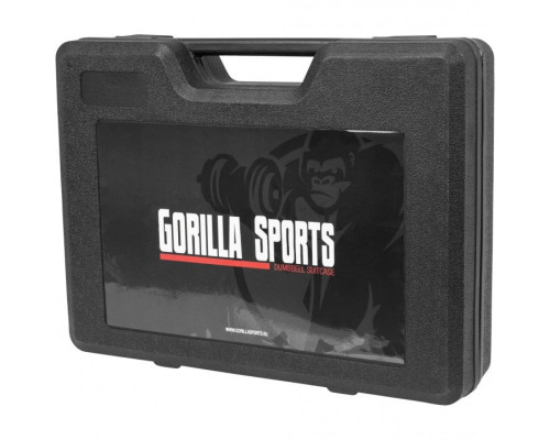 Гантелі розбірні у кейсі Gorilla Sports 2 x 10 кг