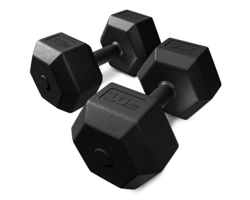 Гантелі шестигранні TREX Sport TX-008CD 2 x 10 кг