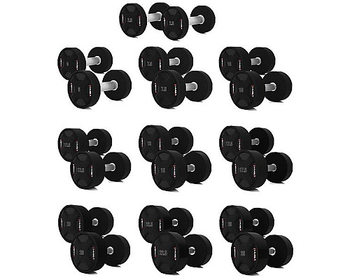 Гантелі HMS HPC 2 x 2.5 - 25 кг