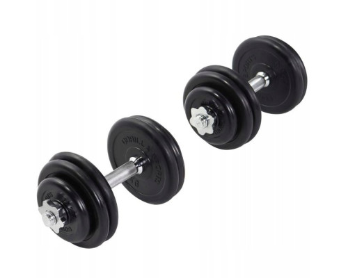 Гантелі розбірні Gorilla Sports 2 x 15 кг