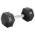 Гантель шестигранна HMS HEX PRO, 16 кг
