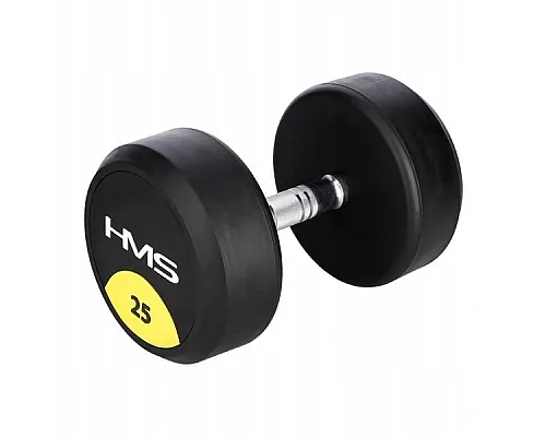 Гантеля HG PRO HMS - 25 кг/ чорна Гантеля HG PRO HMS - 25 кг/ чорна