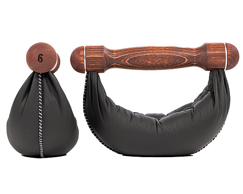 Гантелі NOHRD SwingBell Бук 2 х 6 кг