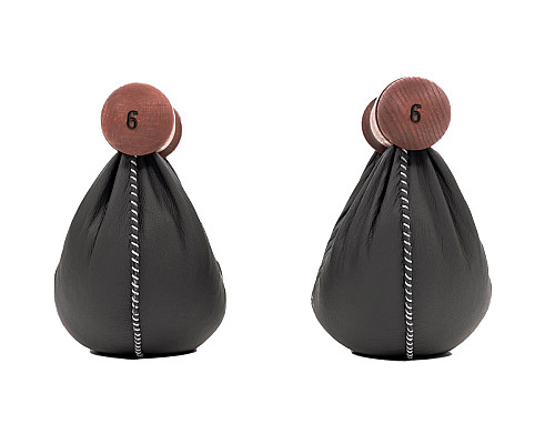 Гантелі NOHRD SwingBell Бук 2 х 6 кг