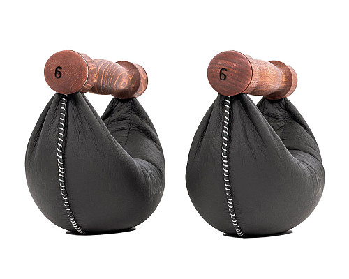 Гантелі NOHRD SwingBell Бук 2 х 6 кг