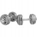 Гантелі чавунні розбірні Gorilla Sports 2 x 15 кг