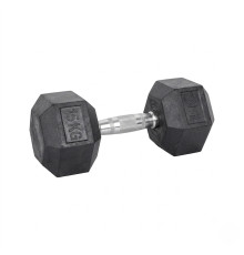 Гантель шестигранна inSPORTline Hexsteel 15 кг
