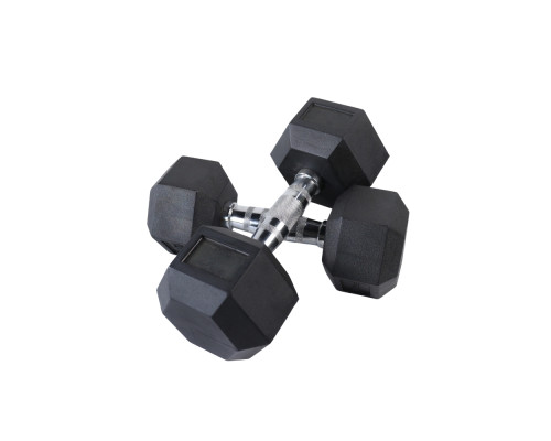 Гантель шестигранна inSPORTline Hexsteel 15 кг