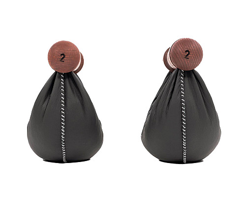 Гантелі NOHRD SwingBell Бук 2 х 2 кг