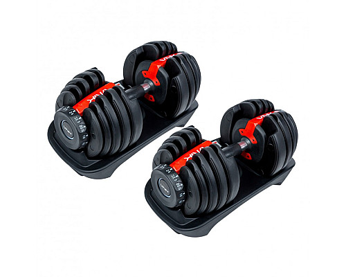 Гантель регульована VNK 60205, чорно-черона