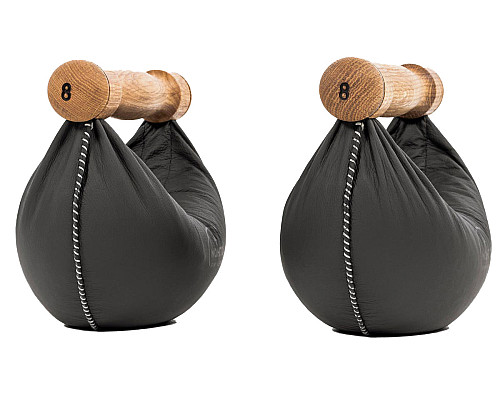 Гантелі NOHRD SwingBell Дуб 2 х 8 кг