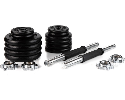 Гантелі розбірні у кейсі ZIPRO Cast Iron, 2 x 10 кг