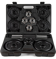 Гантелі розбірні у кейсі ZIPRO Cast Iron, 2 x 10 кг