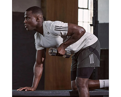 Гантель регульована Adidas Adjustable Chrome Dumbbell 1-5 кг