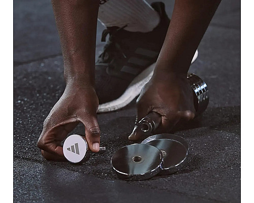 Гантель регульована Adidas Adjustable Chrome Dumbbell 1-5 кг
