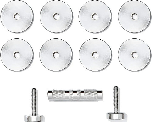 Гантель регульована Adidas Adjustable Chrome Dumbbell 1-5 кг