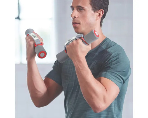 Гантелі з ручками REEBOK RAWT-11062RD, 2 x 2 кг