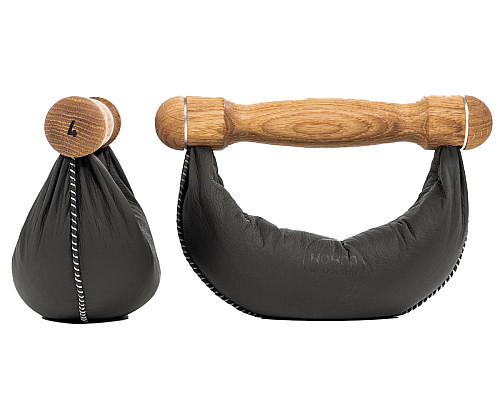 Гантелі NOHRD SwingBell Дуб 2 х 4 кг