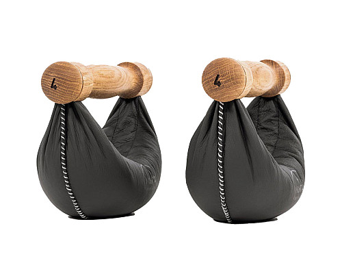 Гантелі NOHRD SwingBell Дуб 2 х 4 кг