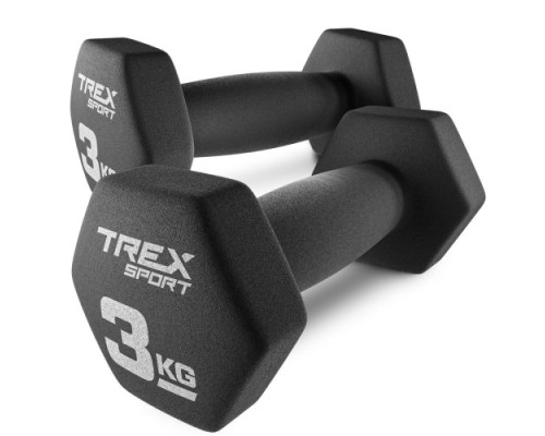 Гантелі неопренові TREX Sport TX-030VD 2 x 3 кг