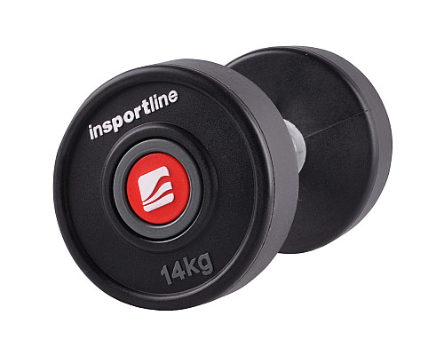 Гантель сталева inSPORTline Profi, 14 кг Гантель сталева inSPORTline Profi, 14 кг