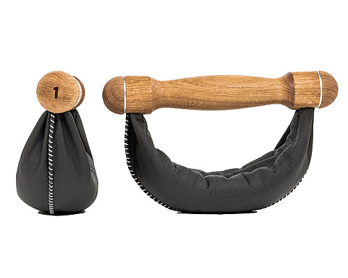 Гантелі NOHRD SwingBell Дуб 2 х 1 кг