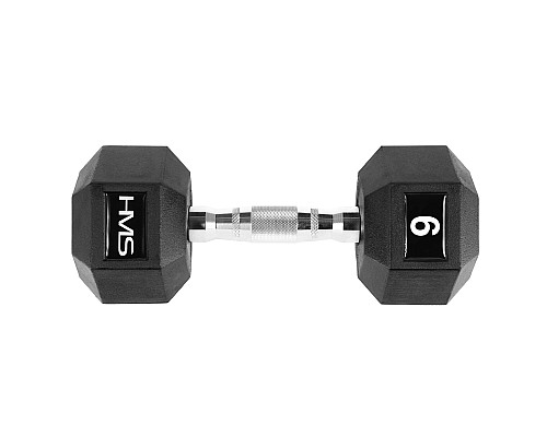 Гантель шестигранна HMS HEX PRO 9 кг