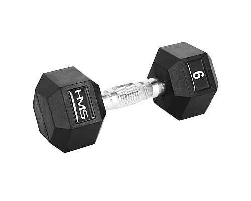 Гантель шестигранна HMS HEX PRO 9 кг