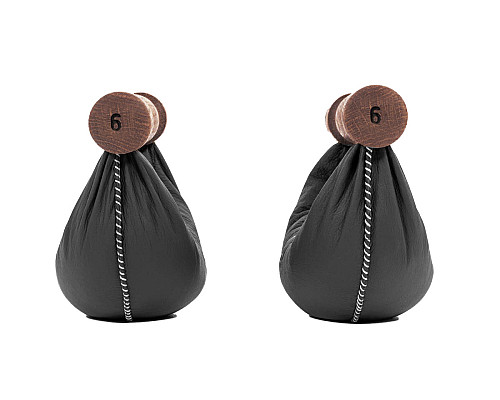 Гантелі NOHRD SwingBell Дуб Вінтаж 2 х 6 кг